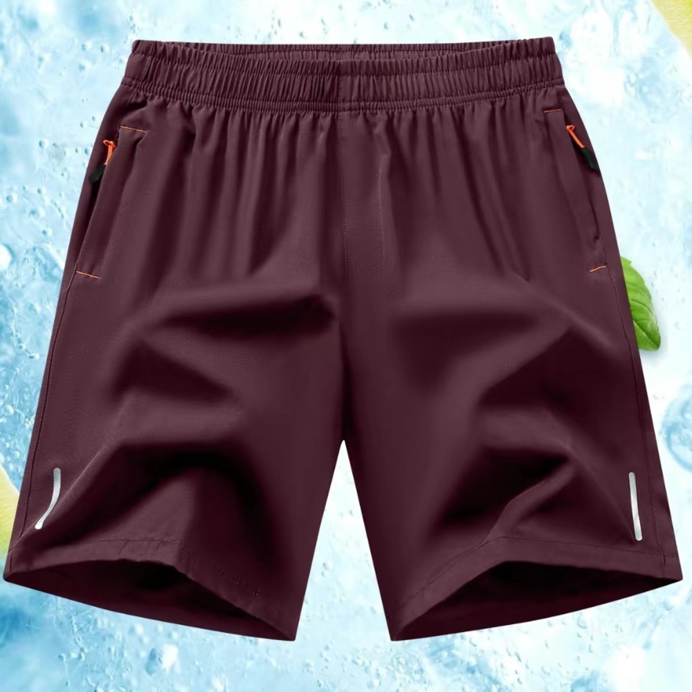 Men's Burgundy Athletic Shorts​